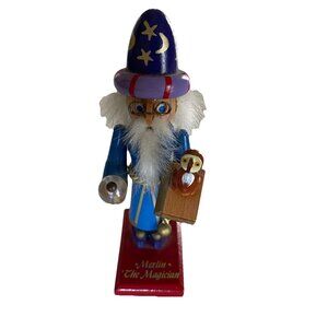 Steinbach MERLIN THE MAGICIAN NUTCRACKER MINI LE 15,000 Christmas Germany NO BOX